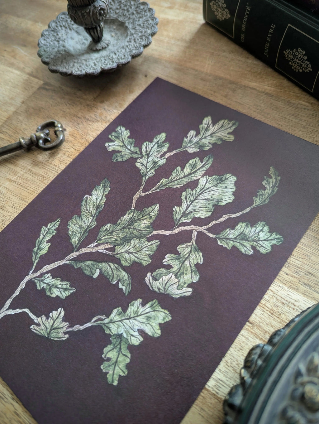 Affiche "Branche de chêne" - Décoration - Papeterie