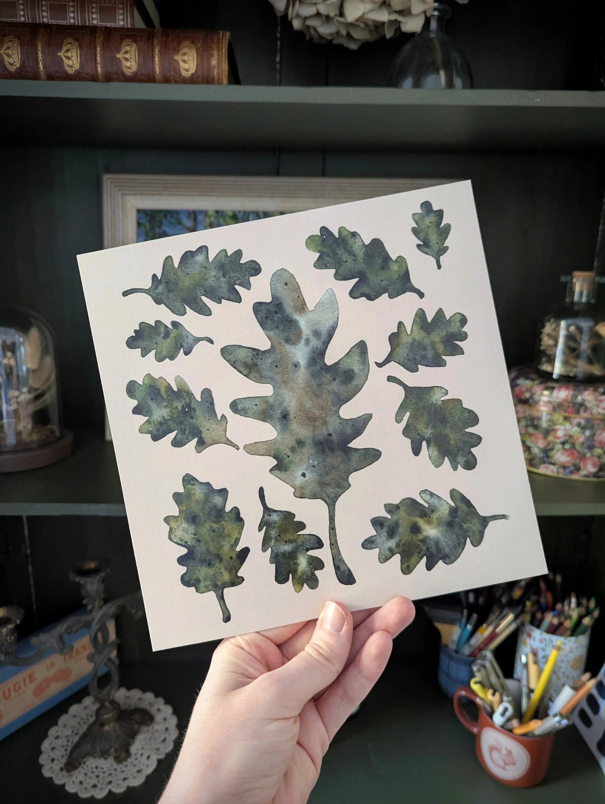 Affiche "Feuilles de Chêne" - Décoration - Papeterie