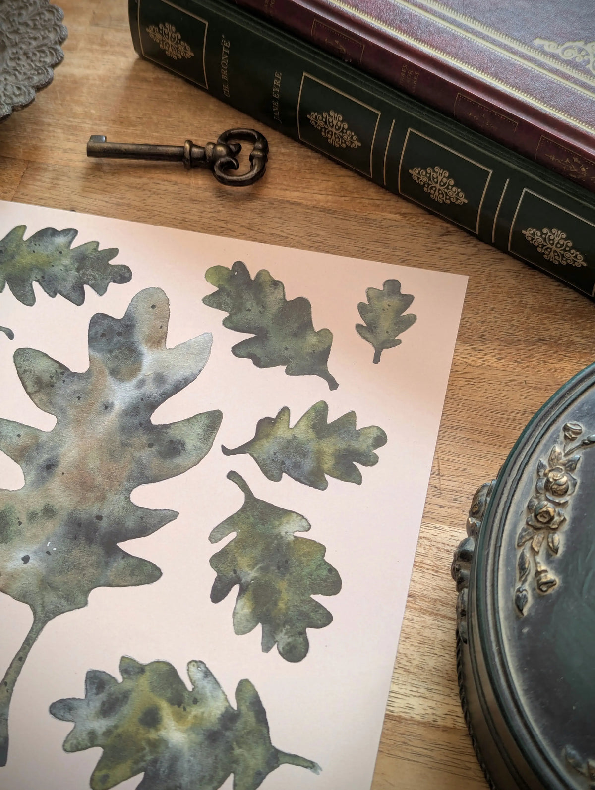 Affiche "Feuilles de Chêne" - Décoration - Papeterie