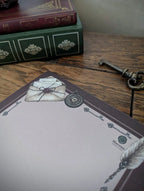 Bloc Notes "Dark Academia" - Papeterie - scrapbooking - journaling