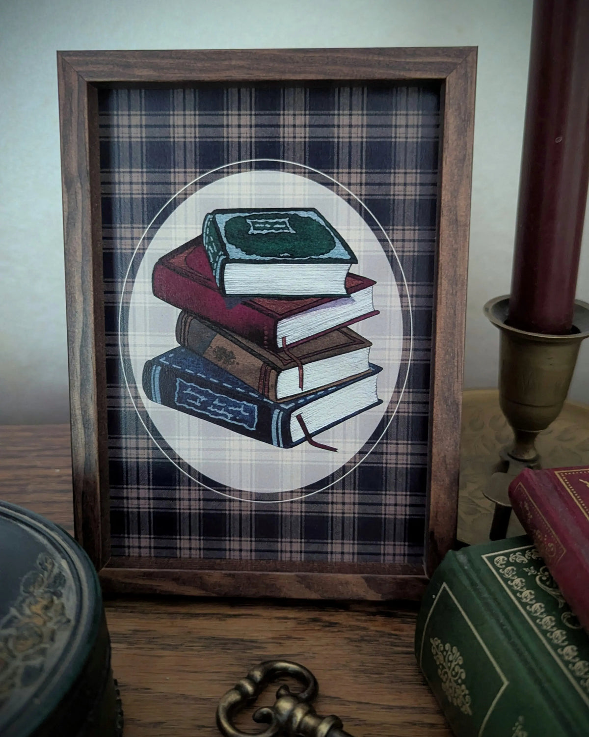 Carte Postale "Pile à lire" - PAL - papeterie - decoration