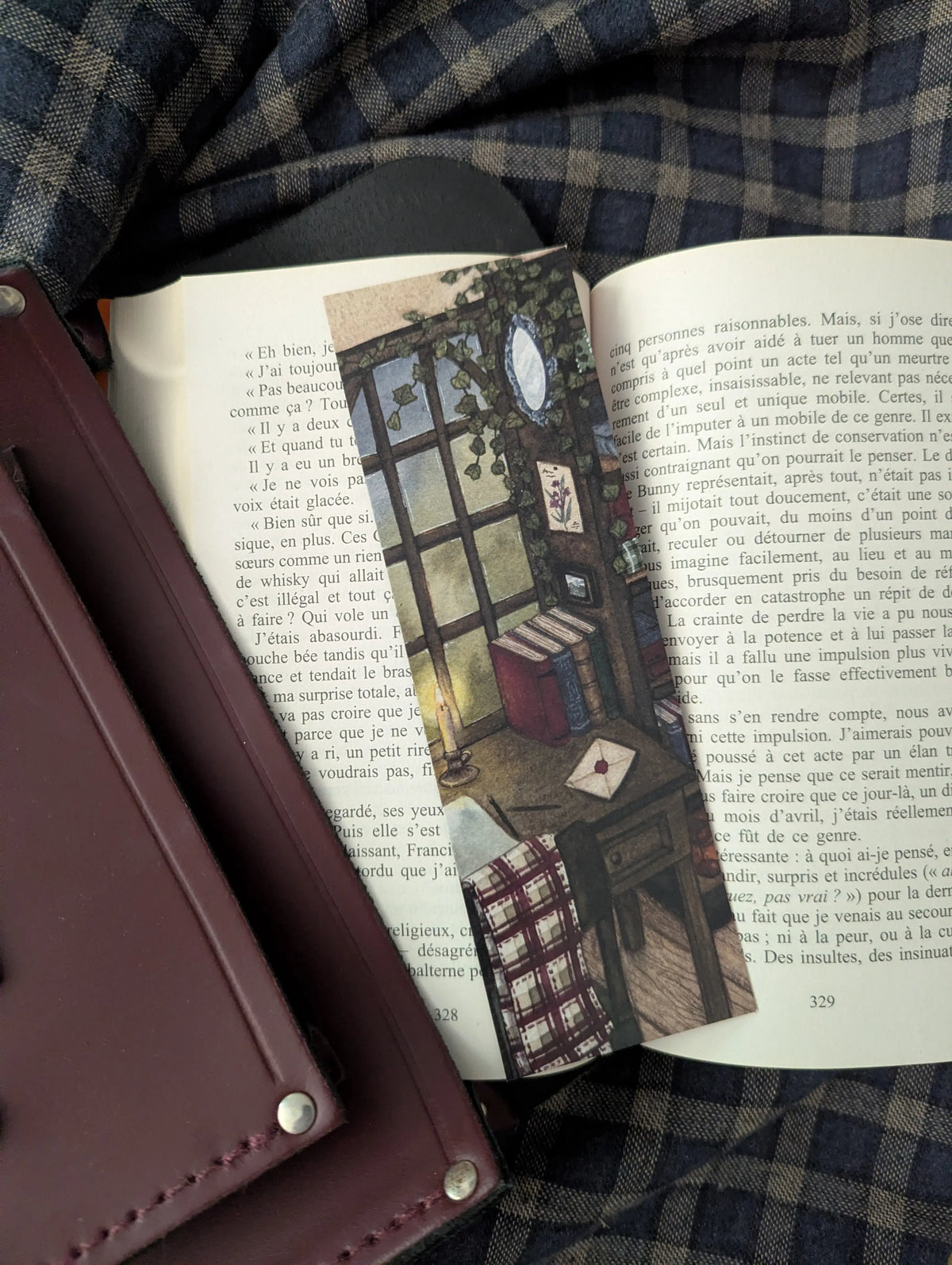 Marque-page - "Bureau à Oxford" - papeterie