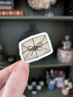 Sticker "Enveloppe ancienne" - papeterie - scrapbooking - journaling