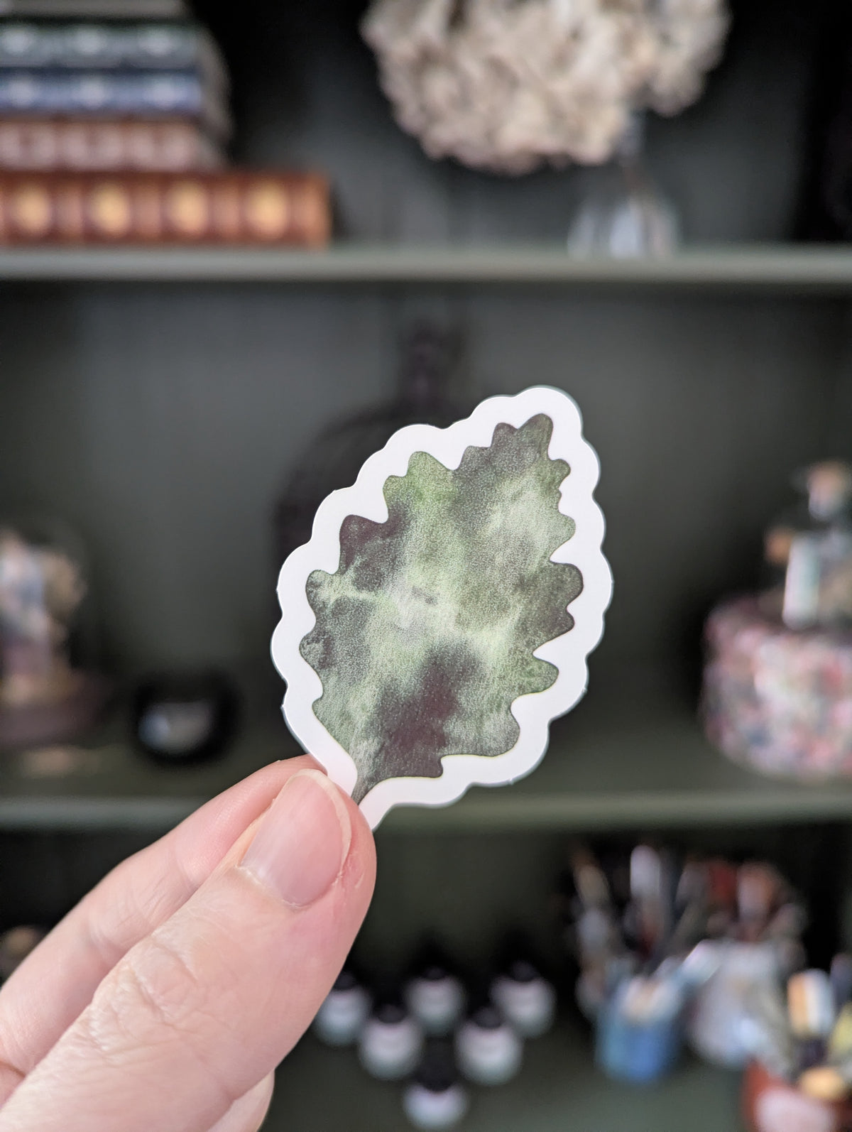 Sticker "Feuille de chêne" - papeterie - scrapbooking - journaling